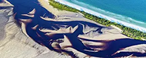 Airphotos Of Australia Prints: Wathumba Creek Aerial, Fraser Island, K'gari