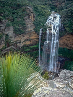 Images Dated 2005 July: Wentworth Falls, Blue Mountains, Sydney
