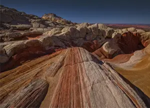 Images Dated 12th November 2014: White Pocket, Paria Wilderness area of Arizona, south western United States of America