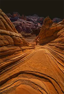 Images Dated 12th November 2014: White Pocket, Paria Wilderness area of Arizona, south western United States of America