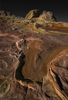 Images Dated 12th November 2014: White Pocket, Paria Wilderness area of Arizona, south western United States of America