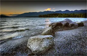 Whitefish lake, Montana, United States of America