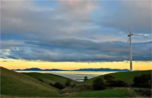 Wind farm, Toora, South Gippsland, Victoria, Australia