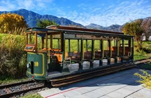 Images Dated 12th May 2014: The Wine Tram, Franschhoek, Western Cape, South Africa