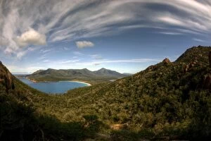 Images Dated 4th September 2014: Wineglass Bay East Tasmania National Park