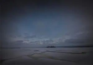 Images Dated 29th January 2017: Winter scene on the coastline of the Baltic sea near Ranea, Lapland, Sweden