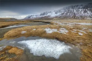 Images Dated 3rd March 2014: Winter Scenery at Snaefellsvegur, Iceland