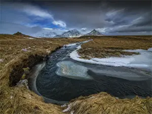 Images Dated 3rd March 2014: Winter Scenery at Snaefellsvegur, Iceland