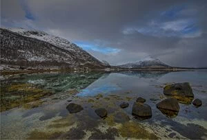 Images Dated 18th February 2014: A winter Scenic, Lofoten Peninsular, Arctic circle, Norway