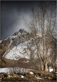 winter view near Muktinath, Mustang region, Western Himalayas, Nepal winter view near Muktinath, Mustang region, Western Himalayas, Nepal