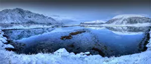 Lofoten And Vesteral Islands Prints: The Winter Wonderland of the Lofoten Peninsular, Arctic circle, Norway