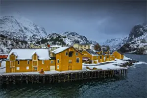 The Winter Wonderland of the Lofoten Peninsular, Arctic circle, Norway