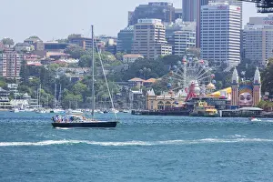Yacht Prints: Yacht and Luna Park