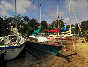 Images Dated 28th July 2013: Yachts at Metung, Victoria, Australia