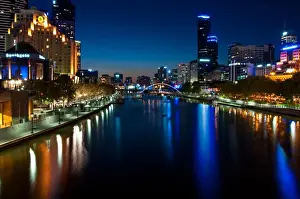 Yarra River Prints: Yarra River, Melbourne, Australia