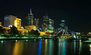 Yarra River, Melbourne at night
