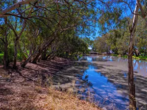 Yarriambiack creek, Warracknabeal, Wimmera district of Victoria, Australia Yarriambiack creek, Warracknabeal, Wimmera district of Victoria, Australia