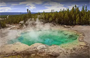 Wyoming Prints: Yellowstone National Park, Wyoming, United States