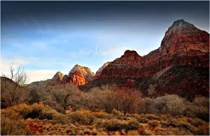 Zion National Park, situated in the South-Western area of the United States, in the state of Utah