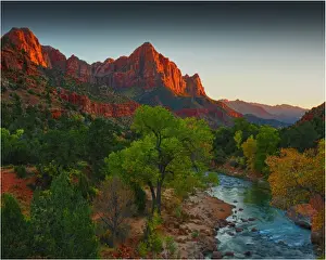 Southwest Usa Prints: Zion national Park in south western United States