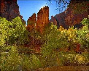 Zion national Park in south western United States