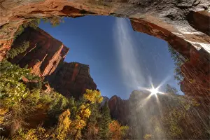 Zion national Park in south western United States