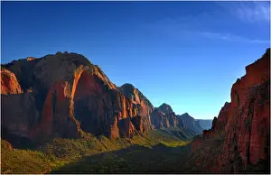 Zion national Park in south western United States