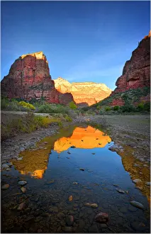Zion national Park in south western United States